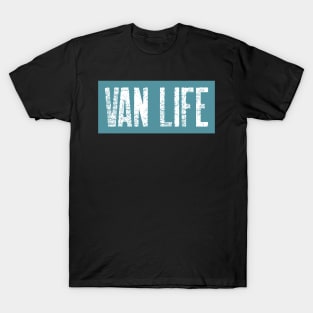 Van Life - Retro and Vintage Plate T-Shirt